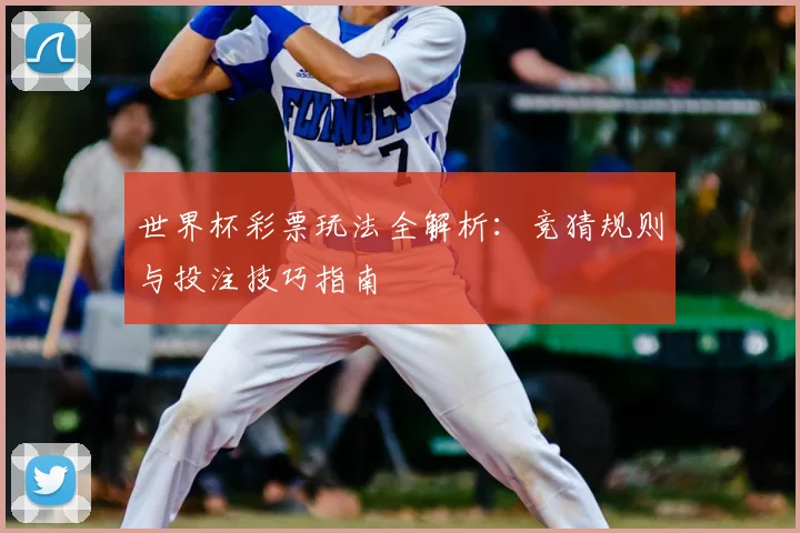 世界杯彩票玩法全解析：竞猜规则与投注技巧指南